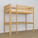 Cama alta de madera con escritorio N05 80x190 Cama alta de madera con escritorio N05 80x190 Pino