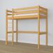 Cama alta de madera N05 100x200 Cama alta de madera N05 100x200 Pino