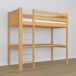 Cama alta de madera con escritorio N06 100x180 Cama alta de madera con escritorio N06 100x180 Pino