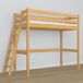 Cama alta de madera N02 90x190 Cama alta de madera N02 90x190 Pino