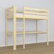 Cama alta de madera con escritorio N05 80x200 Cama alta de madera con escritorio N05 80x200 Pino