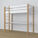 Cama alta de madera con escritorio N05 90x180 Cama alta de madera con escritorio N05 90x180 Madera