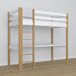 Cama alta de madera con escritorio N05 90x180 Cama alta de madera con escritorio N05 90x180 Madera