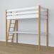 Cama alta de madera con escritorio N02 80x180 Cama alta de madera con escritorio N02 80x180 Madera