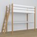 Cama alta de madera con escritorio N02 80x180 Cama alta de madera con escritorio N02 80x180 Madera