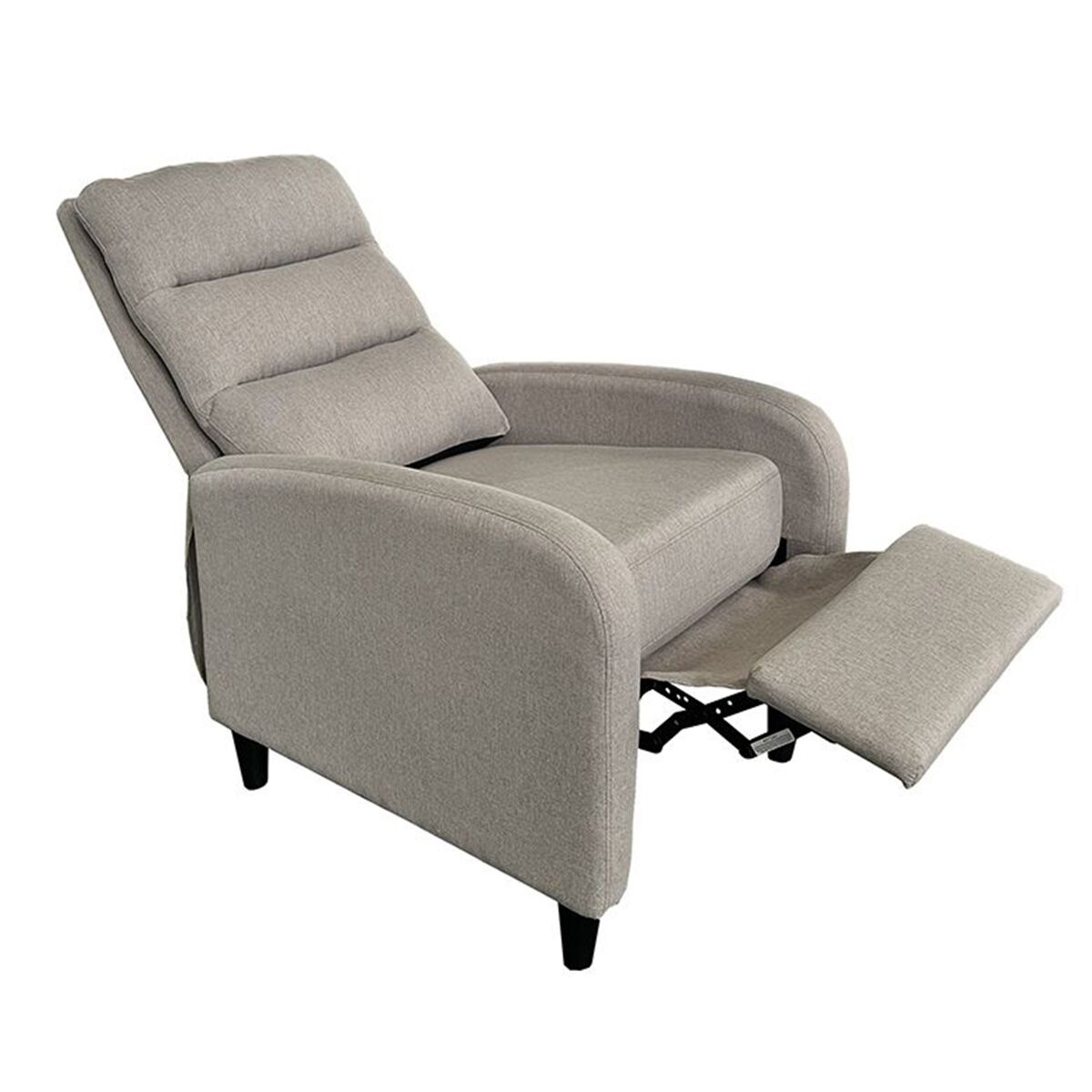 Butaca relax cloe reclinable beige | confort y diseño moderno | 69x102x90 cm