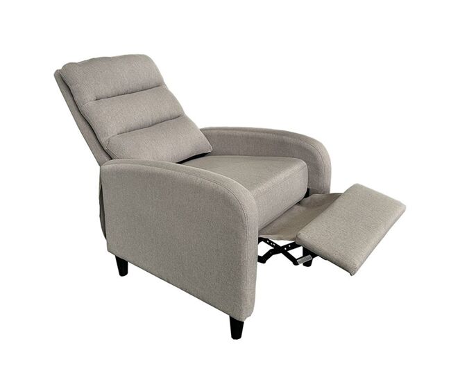 Butaca relax cloe reclinable beige | confort y diseño moderno | 69x102x90 cm