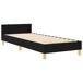 Estructura de cama simple para adultos 83x207 Estructura de cama simple para adultos 83x207 Gris Claro