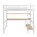 Cama alta para niños 145x204 Cama alta para niños 145x204 Blanco