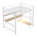 Cama alta para niños 145x204 Cama alta para niños 145x204 Blanco