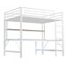 Cama alta para niños 145x204 Cama alta para niños 145x204 Blanco