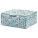 Caja de metal Caja de metal Azul