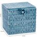 Caja de metal Caja de metal Azul