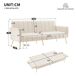 Sofá cama plegable 2 plazas Sofá cama plegable 2 plazas Beige