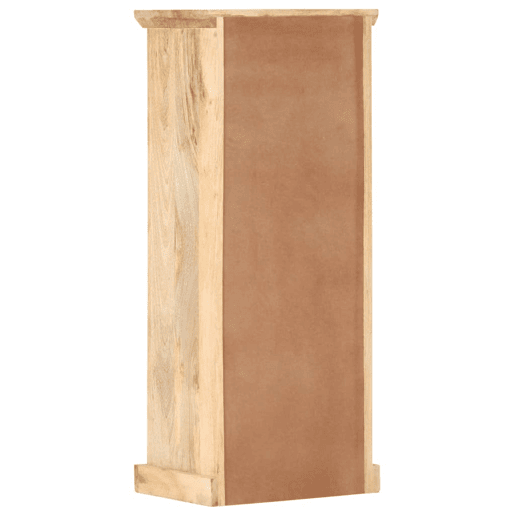 Armário alto - Bufete - Móvei de apoio com porta 45x32x110 cm madeira de mangueira maciça pt2129 Armário alto - Bufete - Móvei de apoio com porta 45x32x110 cm madeira de mangueira maciça pt2129