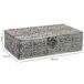 Caja de metal Caja de metal Gris
