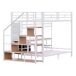 Cama alta para niños 247x144 Cama alta para niños 247x144 Blanco