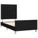 Estructura de cama individual para adultos 93x203 Estructura de cama individual para adultos 93x203 Gris Claro