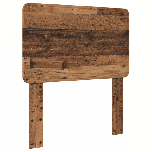 Estrutura de cama de solteiro para adultos com cabeceira Madeira antiga 90 x 200 cm