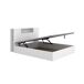 Composición de dormitorio Pack Ten cabecero con canapé abatible Composición de dormitorio Pack Ten cabecero con canapé abatible Blanco
