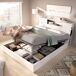 Composición de dormitorio Pack Ten cabecero con canapé abatible Composición de dormitorio Pack Ten cabecero con canapé abatible Blanco