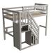 Cama alta para niños 142x205 Cama alta para niños 142x205 Blanco