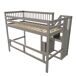Cama alta para niños 142x205 Cama alta para niños 142x205 Blanco