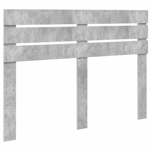 Estrutura de Cama de casal para adultos com cabeceira Concreto 140 x 200 cm