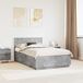 Estructura de cama matrimonial 138x190 Estructura de cama matrimonial 138x190 Gris