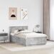 Estructura de cama matrimonial 138x190 Estructura de cama matrimonial 138x190 Gris