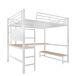 Cama alta para niños 145x204 Cama alta para niños 145x204 Blanco
