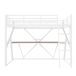 Cama alta para niños 98x204 Cama alta para niños 98x204 Blanco