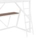 Cama alta para niños 98x204 Cama alta para niños 98x204 Blanco