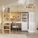 Cama alta para niños 205x102 Cama alta para niños 205x102 Natural