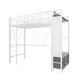 Cama alta para niños 95x227 Cama alta para niños 95x227 Blanco