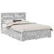 Estructura De Cama Doble Matrimonial 143x203 Estructura De Cama Doble Matrimonial 143x203 Gris