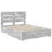 Estructura De Cama Doble Matrimonial 143x203 Estructura De Cama Doble Matrimonial 143x203 Gris