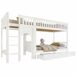 Cama litera Cama litera Natural/ Blanco