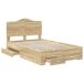 Estructura de cama matrimonial 138x196 Estructura de cama matrimonial 138x196 Gris