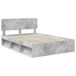 Estructura de cama matrimonial 143x206 Estructura de cama matrimonial 143x206 Gris