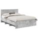 Estructura de cama matrimonial 143x200 Estructura de cama matrimonial 143x200 Gris