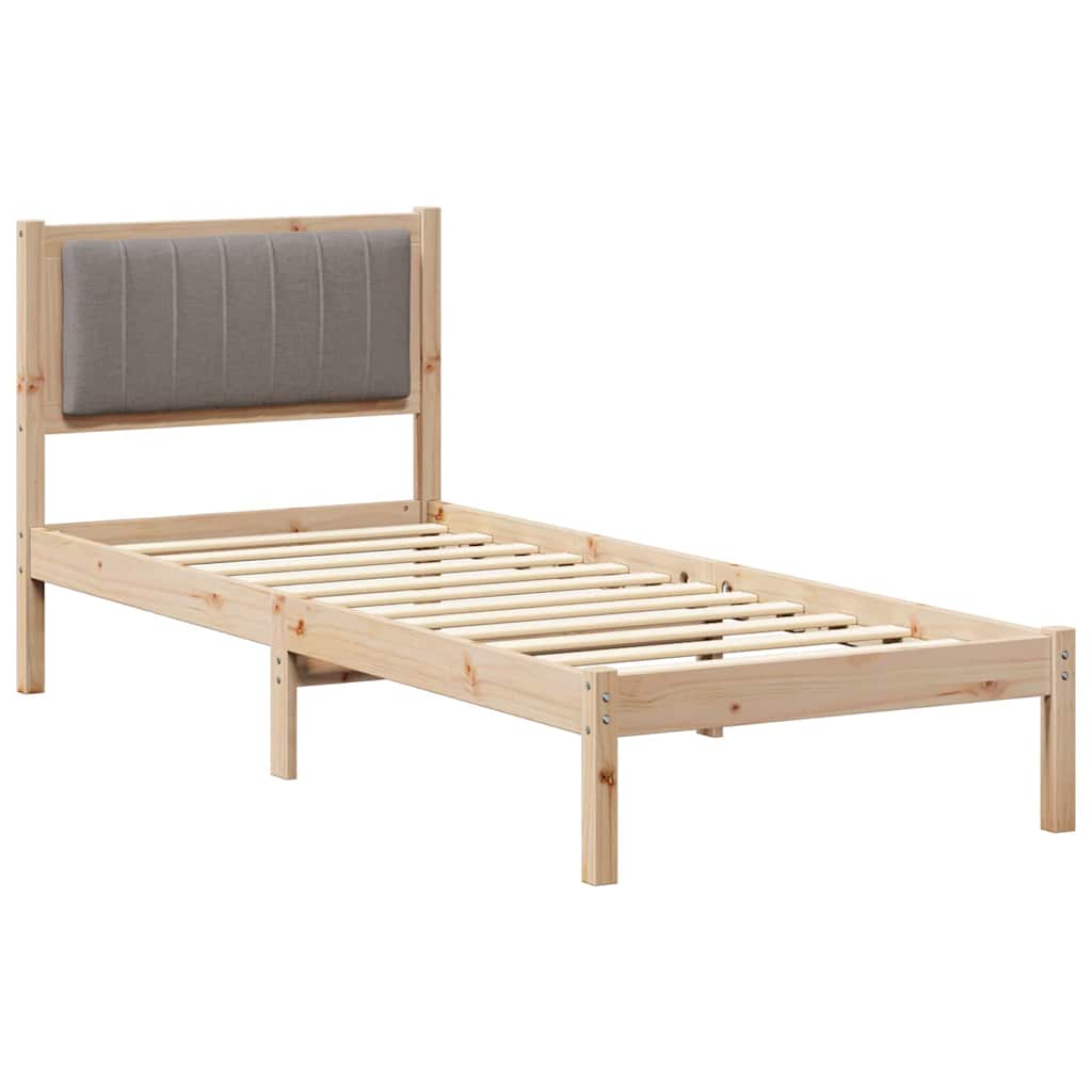 Estructura de cama simple para adultos 85x205 Topo
