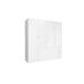 Armario Monamer puertas con cajones 160 Armario Monamer puertas con cajones 160 Blanco