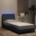 Estructura de cama individual para adultos 85x218 Estructura de cama individual para adultos 85x218 Azul