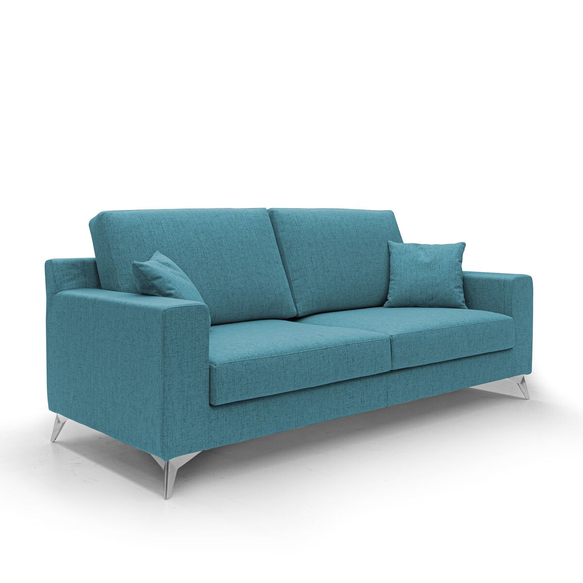 michael canape de tela impermeable y antimanchas 146 cm azul claro