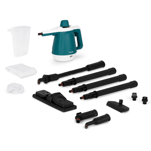 H.Koenig NV680 Limpador a Vapor Manual, Elimina 99,99% Bactérias sem Químicos, Pressão 3,5 Bar, Fluxo 40 gmin, Pronto em 5 min, 13 Acessórios, Azulejos, Cozinha, Banheiro, Janelas, Tecidos H.Koenig NV680 Limpador a Vapor Manual, Elimina 99,99% Bactérias sem Químicos, Pressão 3,5 Bar, Fluxo 40 gmin, Pronto em 5 min, 13 Acessórios, Azulejos, Cozinha, Banheiro, Janelas, Tecidos