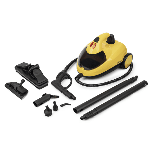 Winkel Wëasy NVP15 Limpador a Vapor Multissuperfície, Autonomia 45 min, Depósito 1,5 L, Compartimento Interno de Acessórios, Fluxo 38 gmin, Temperatura até 130°C