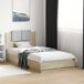 Estructura de cama individual para adultos 78x193 Estructura de cama individual para adultos 78x193 Blanco