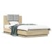 Estructura de cama individual para adultos 78x193 Estructura de cama individual para adultos 78x193 Blanco