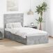 Estructura de cama individual para adultos 100x200 Estructura de cama individual para adultos 100x200 Gris